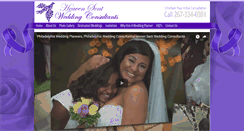 Desktop Screenshot of heavensentweddings.com